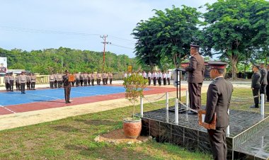 Polres Rote Ndao Gelar Upacara Memperingati Hari Pahlawan ke-80, Pahlawanku Teladanku