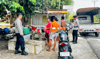 Patroli Dialogis Polsek Rote Barat , Jaga Keamanan dan Kenyamanan Masyarakat