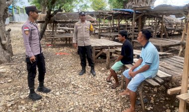 Melalui KRYD, Polsek Rote Barat Daya Wujudkan  Kemitraan Dengan Warga Jaga Kamtibmas