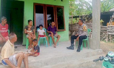 Kegiatan Preemtif Bhabinkamtibmas Polsek RBD  Bersama Warga Binaan