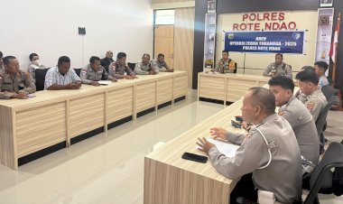 Anev Operasi Zebra Turangga 2025, Pastikan Pelaksanaan Operasi Sesuai SOP