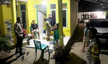 Patroli Malam Polsek Rote Tengah, Upaya Untuk Jamin Kenyaman Warga di Malam Hari