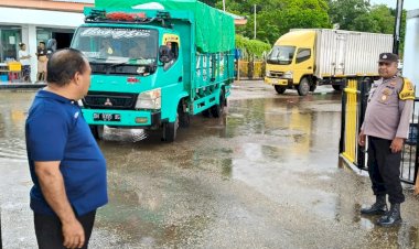 Kapolsek Pantaibaru : Kami Ingin Pastikan Pelayanan Pada Pelabuhan Pantaibaru Berjalan Lancar