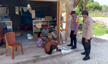 Patroli KRYD Polsek Rote Barat Daya Sekaligus Sosialisasi Pencegahan Premanisme