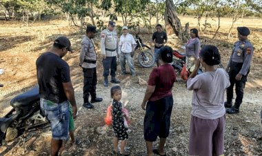 Polsek Rote Tengah Tingkatkan Patroli Dialogis Jaga Keamanan Masyarakat