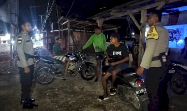 Polsek Rote Barat Laut Tingkatkan Patroli Preventif Pada Malam Hari