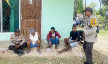 KRYD  Polsek Rote Barat Daya Ciptakan Rasa Aman di Masyarakat
