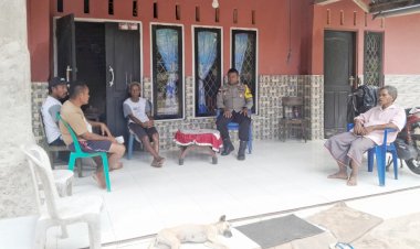 Bhabinkamtibmas Polsek Rote Selatan Lakukan Patroli dan Kegiatan Sambang, Jaga Kenyamanan Warga Binaan