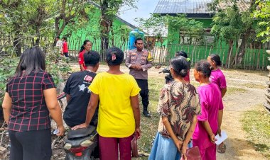 Bhabinkamtibmas Polsek Pantaibaru Sosialisasi Kamtibmas, Jaga Kemitraan Bersama Warga Binaan