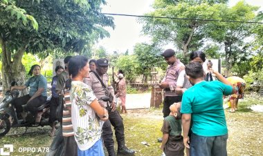 Polsek Rote Selatan Gencarkan Patroli Dialogis, Upaya Untuk Jaga Kamtibmas Tetap Kondusif