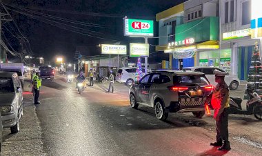 Patroli Lampu Biru Sat Lantas Polres Rote Ndao Ciptakan Kamseltibcarlantas