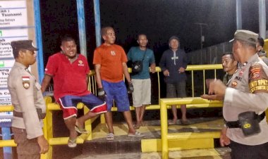 Polsek Pantaibaru Pastikan Keamanan di Pelabuhan Pantaibaru