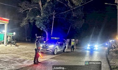 Sat Lantas Polres Rote Ndao Tingkatkan Patroli Malam Cegah Lakalantas