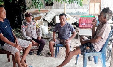 Bhabinkamtibmas Polsek Rote Barat Lakukan Kegiatan Preemtif Bersama Warga Binaan