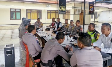 Coffee Morning Kapolres Rote Ndao Bersama PJU