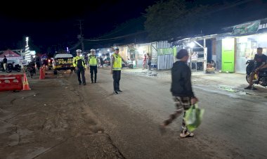 Patroli Lampu Biru Sat Lantas Polres Rote Ndao