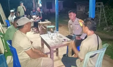 Bhabinkamtibmas Polsek Lobalain Lakukan Sambang Perkuat Sinergitas Dengan Warga Binaan