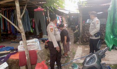 Polsek Rote Barat Laut Tingkatkan Pengamanan Pada Pasar Busalamgga