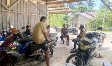 Polsek Rote Selatan Gelar Patroli Dialogis, Jaga Kondisifitas Wilayah Hukum