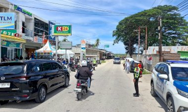Sat Lantas Polres Rote Ndao Tingkatkan Patroli Wujudkan Kamseltibcarlantas