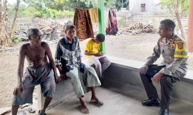 Kegiatan Preemtif Bhabinkamtibmas Polsek Rote Timur