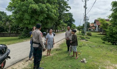 Polsek Rote Tengah Gelar Patroli Dialogis, Langkah Efektif Cegah Tindak Pidana