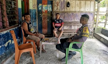 Kegiatan Preemtif Bhabinkamtibmas Polsek Lobalain