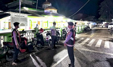 Polsek Lobalain Melakukan Pengamanan Perayaan Isra Mi'raj