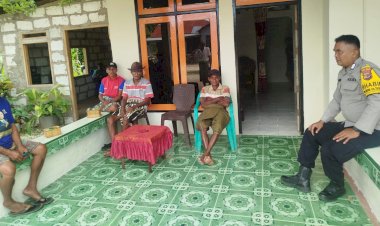 Kegiatan Preemtif Bhabinkamtibmas Polsek Rote Barat Laut