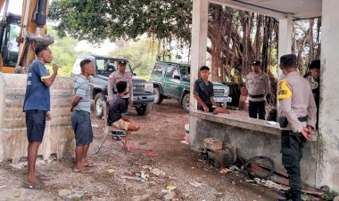 Polsek Rote Tengah Gelar Patroli Dialogis Jaga Kamtibmas Tetap Kondusif