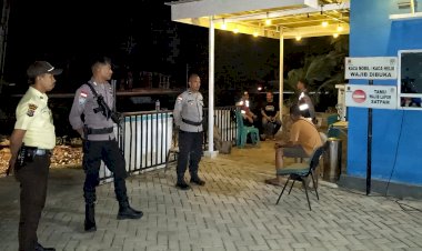 Satuan Samapta Polres Rote Ndao Tingkatkan Patroli Dialogis dan Monitoring Pengamanan Obyek Vital