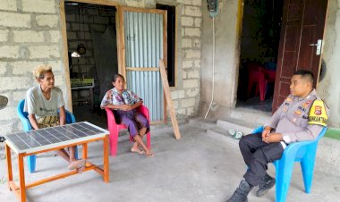 Kapolsek Pantaibaru : Kegiatan Sambang Bhabinkamtibmas Untuk Jaga Kemitraan Dengan Masyarakat