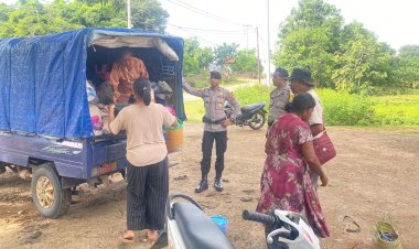 Patroli Dialogis Polsek Rote Tengah, Pastikan Masyarakat Merasa Aman