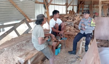 Kegiatan Preemtif Bhabinkamtibmas Polsek Rote Barat Bersama Warga Binaan