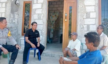 Patroli Dialogis Polsek Rote Barat Laut, Pantau Aktifitas Masyarakat dan Cegah Tindak Pidana