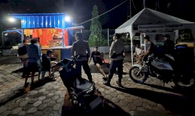 Patroli Ronda Presisi Polsek Lobalain, Upaya Untuk Cegah Gangguan Keamanan