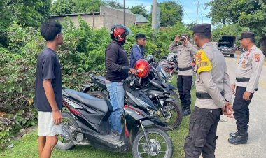 Patroli Dialogis Personel Polsek Rote Tengah, Wujud Polri Untuk Masyarakat