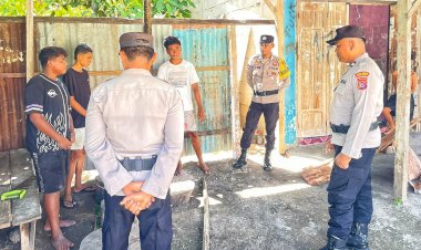 Patroli Dialogis Personel Polsek Rote Tengah, Langkah Proaktif Tekan Gangguan Keamanan