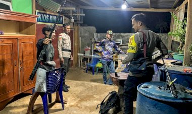 Polsek Rote Selatan Intesifkan Patroli Malam, Jaga Kamtibmas dan Pastikan Masyarakat Aman