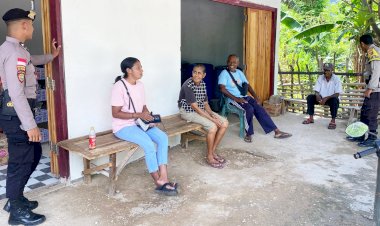 Pastikan Keamanan dan Kenyamanan Masyarakat, Personel Polsek Rote Tengah Gelar Patroli Preventif