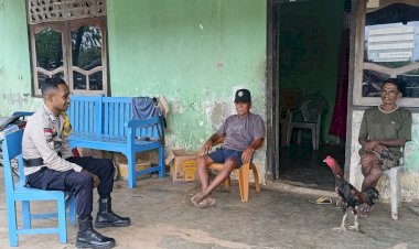 Kegiatan Bhabinkamtibmas Polsek Rote Barat Laut di Desa Busalangga Timur