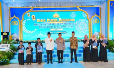 Buka Puasa Bareng OKP, Ormas hingga Mahasiswa, Kapolri Serukan Jaga Persatuan-Dukung Program Pemerintah