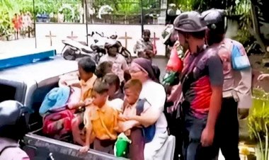 Sinergi TNI-Polri Bergerak Cepat Amankan Konflik Warga di Adonara, Keselamatan Anak-Anak Menjadi Prioritas