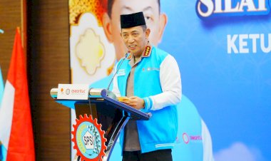 Kapolri Ajak Buruh Bersatu Wujudkan Indonesia Emas 2045