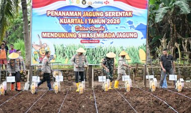 Dukung Asta Cita Presiden RI, Polda NTT Perluas Akselerasi Swasembada Pangan: Targetkan 10.000 Hektar Lahan dan Produktivitas 5 Ton per Hektar