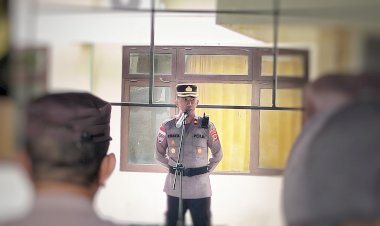 Wakapolres Rote Ndao : Jaga Nama Baik Institusi dan Integritas Sebagai Anggota Polri