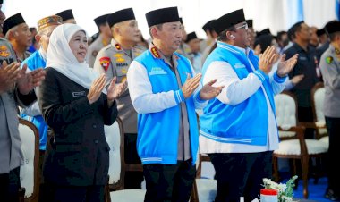 Silaturahmi Ramadhan Bareng KSPSI di Jatim, Kapolri Ajak Buruh Bersatu Dukung Upaya Perdamaian Presiden