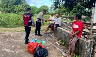 K2YD Polsek Rote Tengah, Jamin Kenyamanan Masyarakat Dalam Beraktifitas.