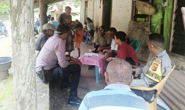 Problem Solving Bhabinkamtibmas Polsek Rote Tengah dan Polsek Lobalain Atas Permasalahan Warga Binaan.
