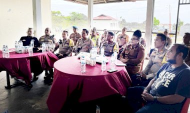Minitoring Sitkamtibmas Nasional, Polres Rote Ndao Gelar Zoom di Obyek Wisata Tiang Bendera